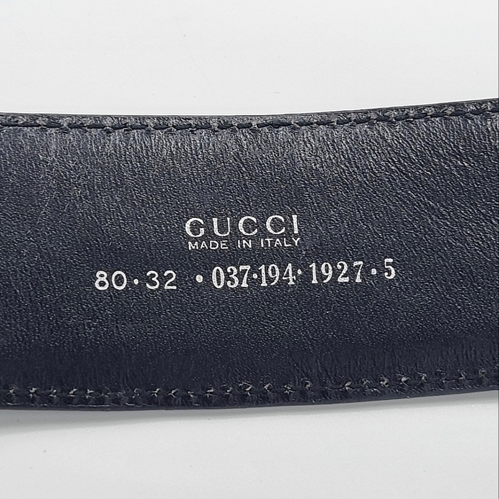 Gucci Tom Ford Oversized Horsebit Belt Black 80 - Picture 14 of 16